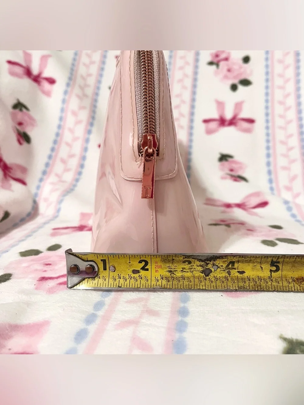 Ted Baker London Large Pink Cosmetic Bag with Bow